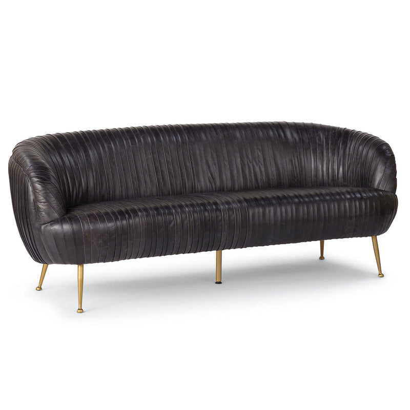 Regina Andrew Beretta Leather Sofa