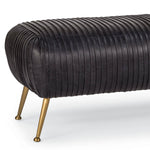 Regina Andrew Beretta Leather Bench