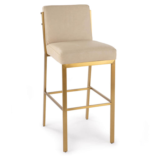 Regina Andrew Chantal Leather Bar Stool