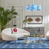 Jonathan Adler Polly Six Light Chandelier