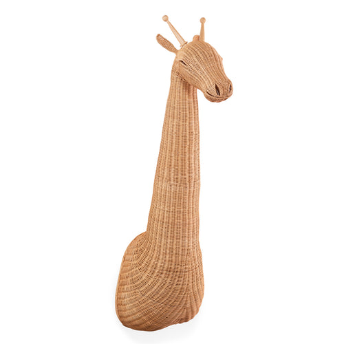 Jonathan Adler Wicker Giraffe Wall Art