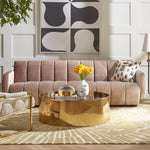 Jonathan Adler Brigitte Como Champagne Sofa