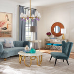 Jonathan Adler Belvedere Six Light Chandelier