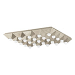 Martyn Lawrence Bullard x Corbett Lighting Max 9 Light Flush Ceiling Mount