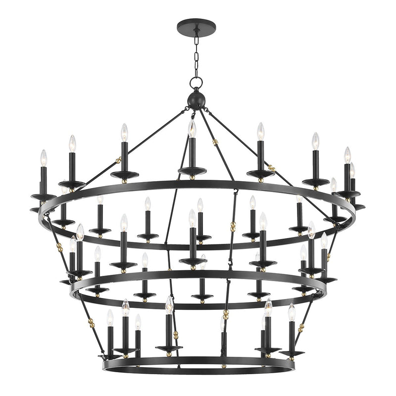 Hudson Valley Lighting Allendale 3-Tier Chandelier