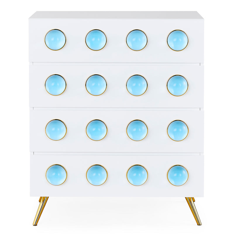 Jonathan Adler Globo Four Drawer Chest