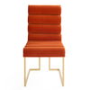 Jonathan Adler Goldfinger Channeled Dining Chair