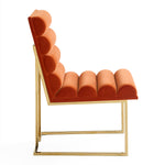 Jonathan Adler Goldfinger Channeled Dining Chair