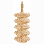 Jonathan Adler Wicker Wave Pendant