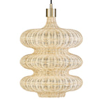 Jonathan Adler Wicker Wave Pendant