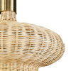 Jonathan Adler Wicker Wave Pendant