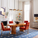 Jonathan Adler Bond Round Extension Dining Table