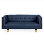 Jonathan Adler Claridge Leather Apartment Sofa