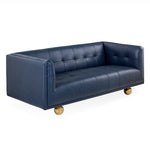 Jonathan Adler Claridge Leather Apartment Sofa