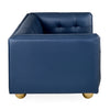 Jonathan Adler Claridge Leather Apartment Sofa