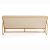 Jonathan Adler Channeled Goldfinger Apartment Sofa