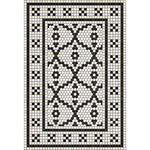 Mosaic F - Queensboro Plaza Vinyl Floorcloth