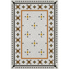 Mosaic F - Rawson Street Vinyl Floorcloth