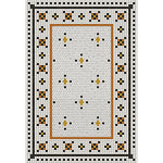 Mosaic F - Rawson Street Vinyl Floorcloth