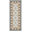 Mosaic F - Rawson Street Vinyl Floorcloth