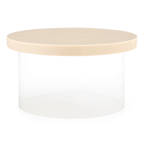 Jonathan Adler Acrylic Dot Low Table