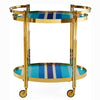 Jonathan Adler Ultramarine Bar Cart