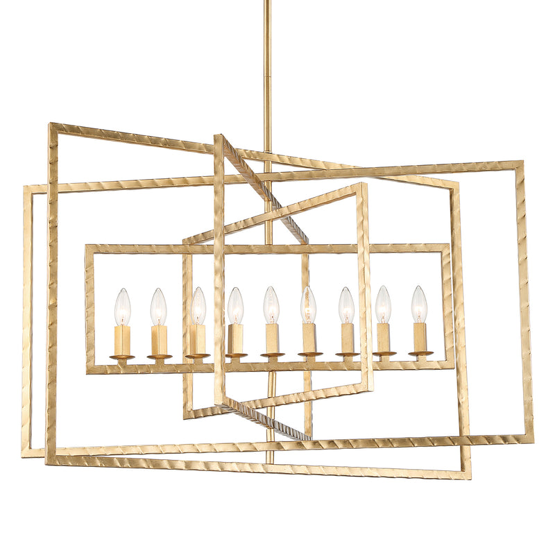 Crystorama Capri 9-Light Chandelier