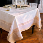 Garnier Thiebaut Persina Dore Jacquard Tablecloth