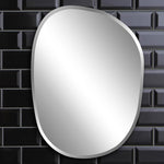 Cresent Asymmetrical Wall Mirror