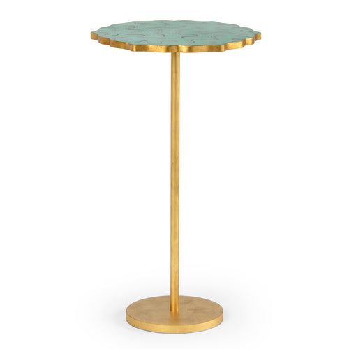 Chelsea House Malachite Side Table