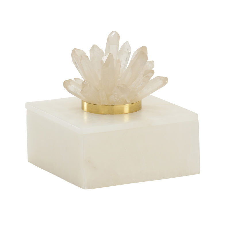 Chelsea House Albaster Crystal Box