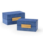 Chelsea House Raffia Box Set Of 2