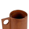 Chelsea House Leather Vase