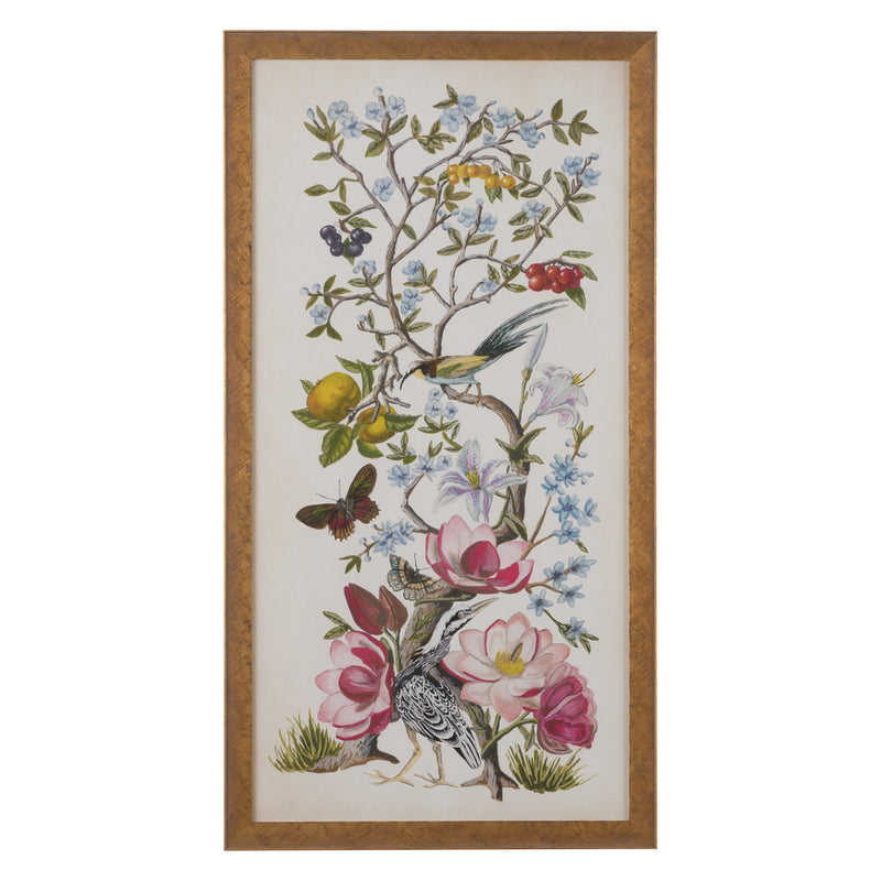 Chelsea House Chinoiserie Natura Ii Framed Wall Art