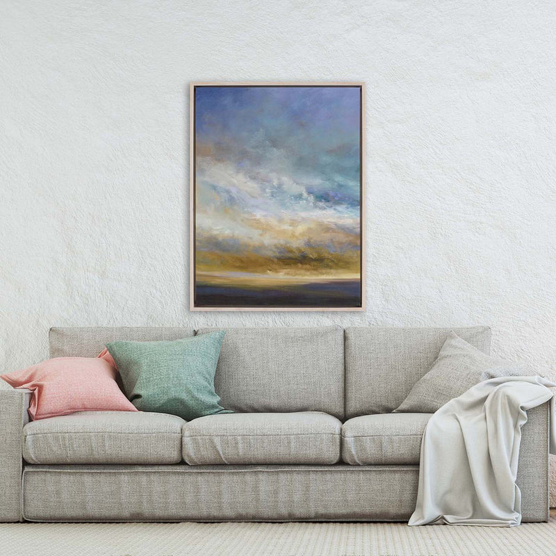 Finch Coastal Clouds I Canvas Art