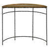 Currey & Co Boyles Demilune Console Table - Final Sale