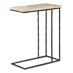 Currey & Co Boyles Travertine C Table