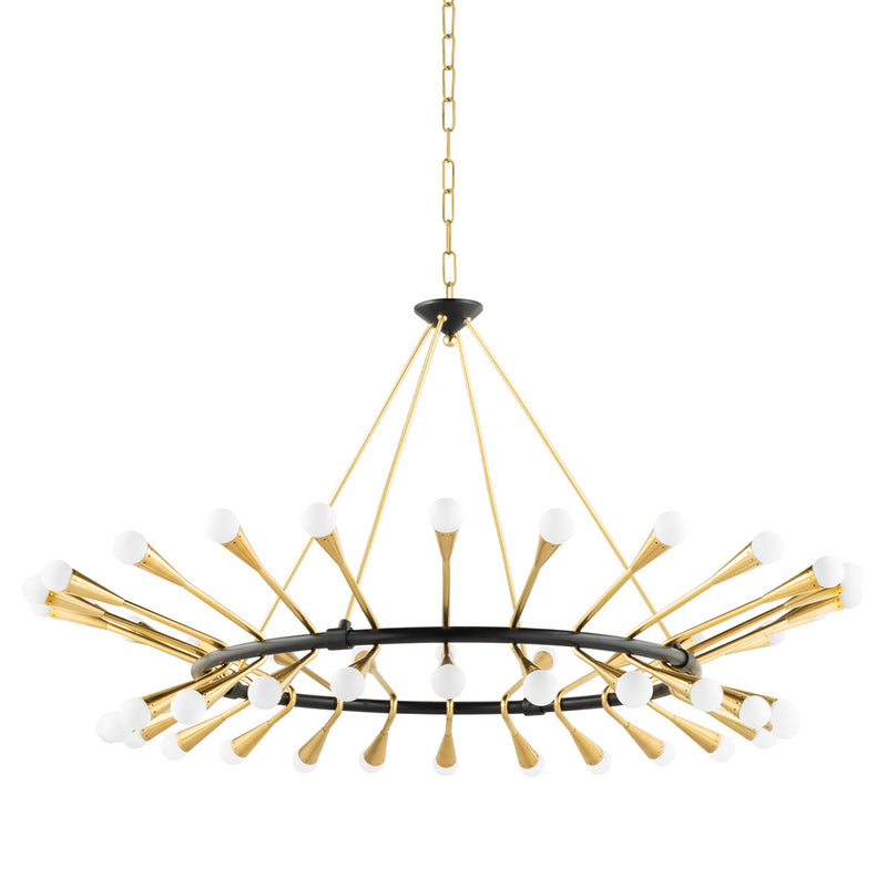 Martyn Lawrence x Corbett Lighting Bullard Aries Chandelier