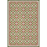 Floral Quilt - Flowers In The Mirror Vinyl Floorcloth