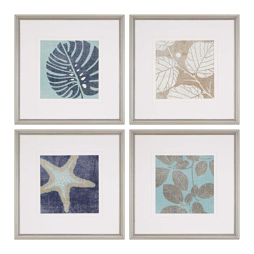 Nicoll Coastal I Framed Art Set of 4