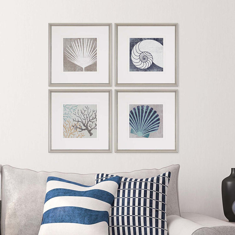 Nicoll Coastal II Framed Art Set of 4