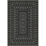 Embroidery - Winters Midnight Vinyl Floorcloth