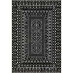 Embroidery - Winters Midnight Vinyl Floorcloth