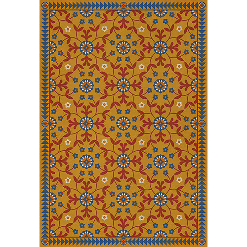 Whig Rose - Hope Springs Eternal Vinyl Floorcloth