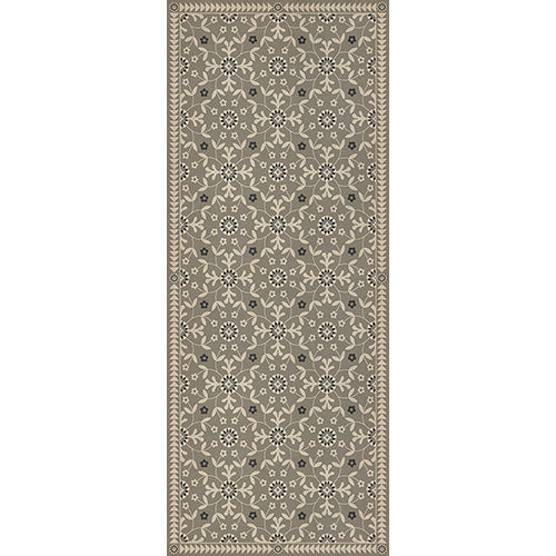 Whig Rose - To The Nightingale Vinyl Floorcloth