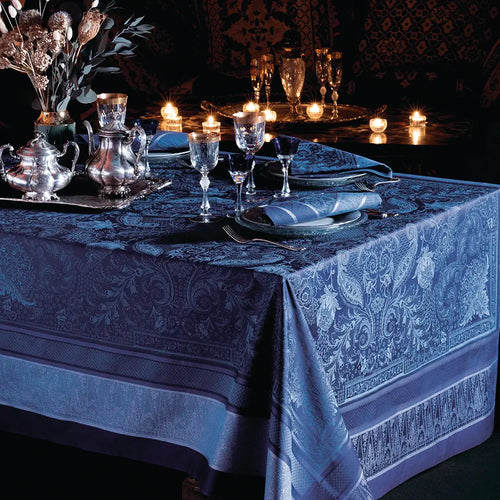 Garnier Thiebaut Persina Crepuscule Jacquard Tablecloth