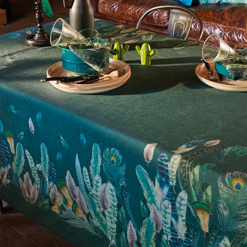 Garnier Thiebaut Panache Canard Tablecloth