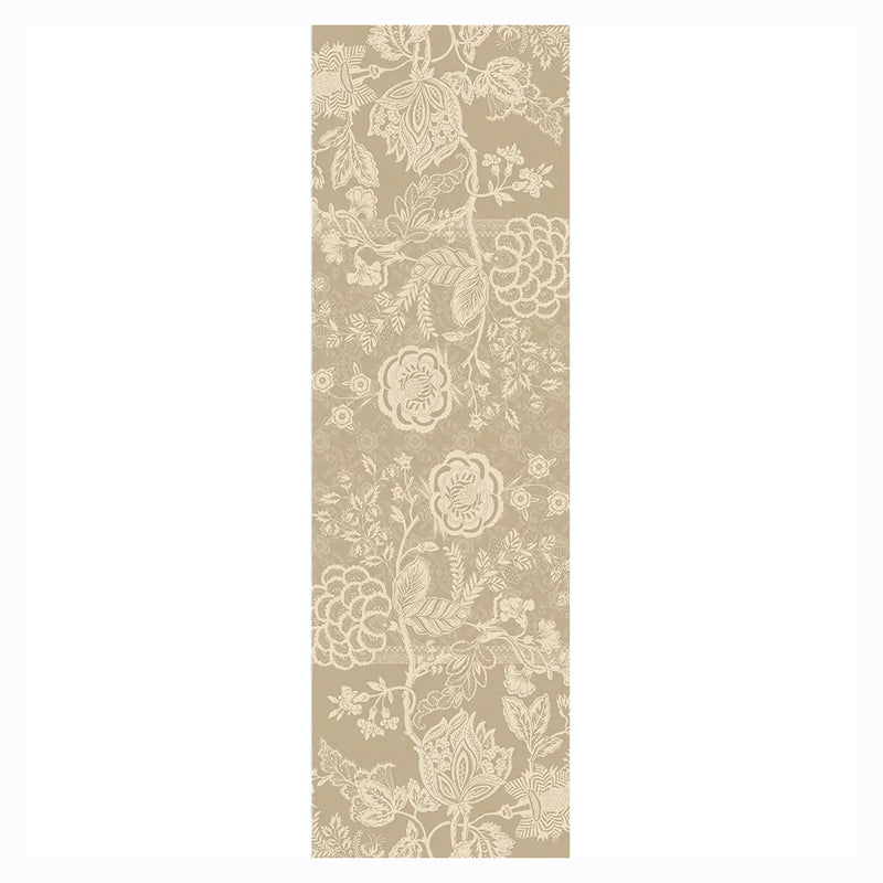 Garnier Thiebaut Scarlett Naturel Jacquard Table Runner