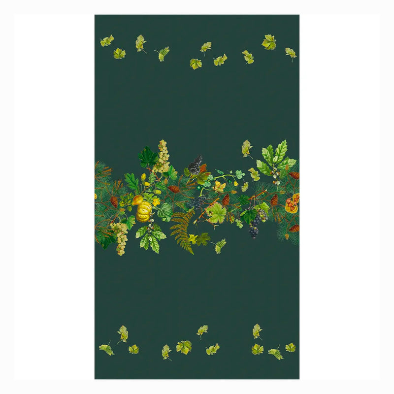 Garnier Thiebaut Mille Delices Boises Vert Table Runner