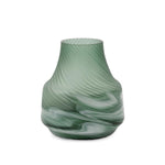 Teal Swirl Vase